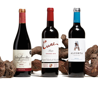 Lote Botella Vino Tinto D.O. Rioja Crianza Alcorta Ref.37